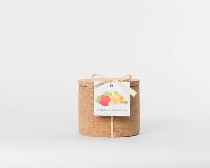 Grow your nasturtium in this cork pot