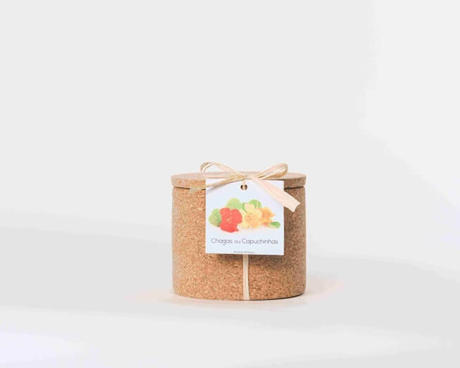 Grow your nasturtium in this cork pot