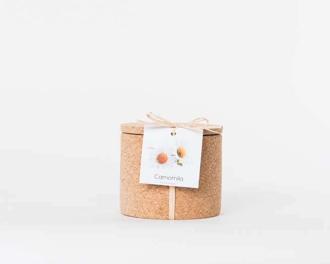 Grow your chamomile in this cork pot