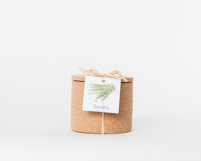 Grow your thyme in this cork pot