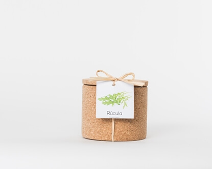Grow your rocket in this cork pot