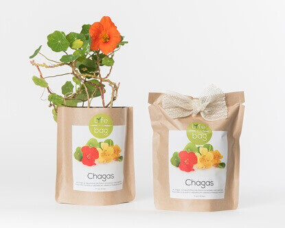 Grow your own nasturtium in this bag