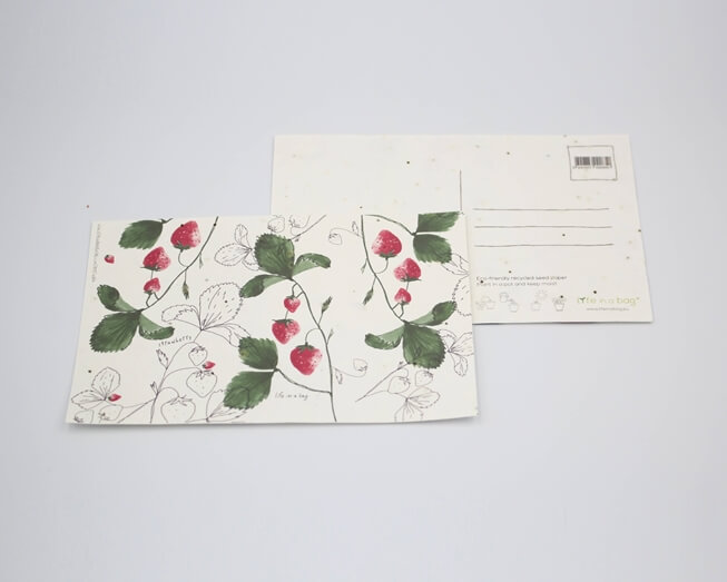 Um postal para semear