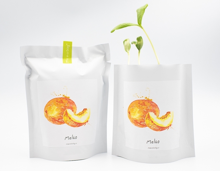 Grow bag para semear melão branco do ribatejo