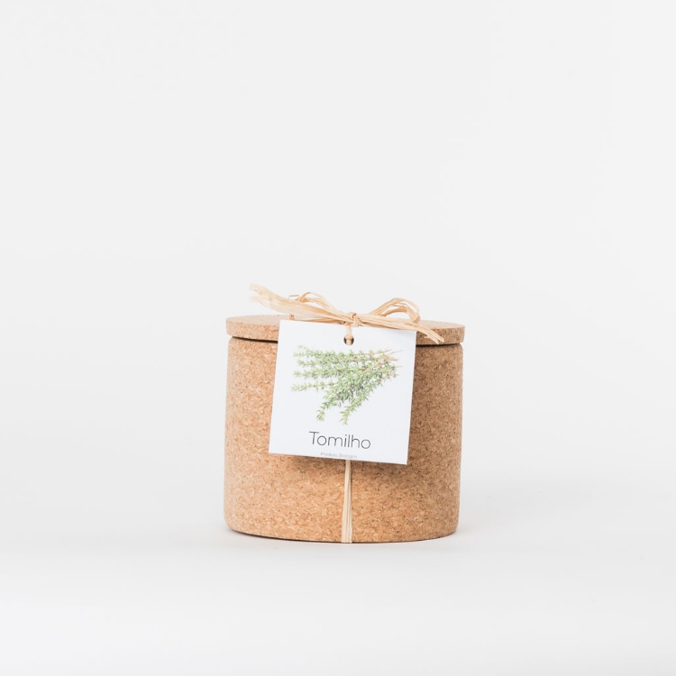 Grow your thyme in this cork pot