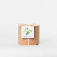 Grow your own  basil in this cork pot
