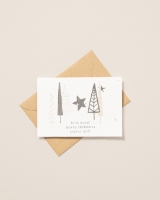 Image de Carte de Noël en liège à assembler et à planter - Arbre