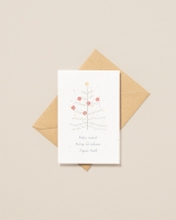 Image de Carte postale plantable Joyeux Noël - Arbre