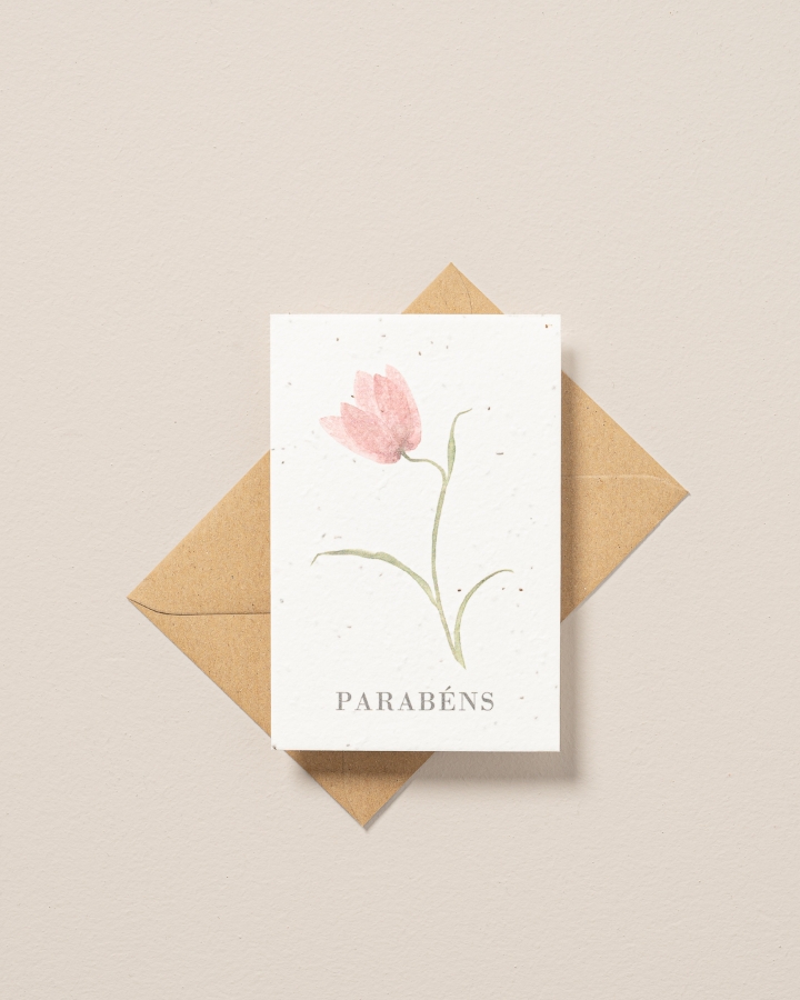 Image de Carte postale plantable Félicitations