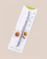 Image de Crayon avec des graines Blanc